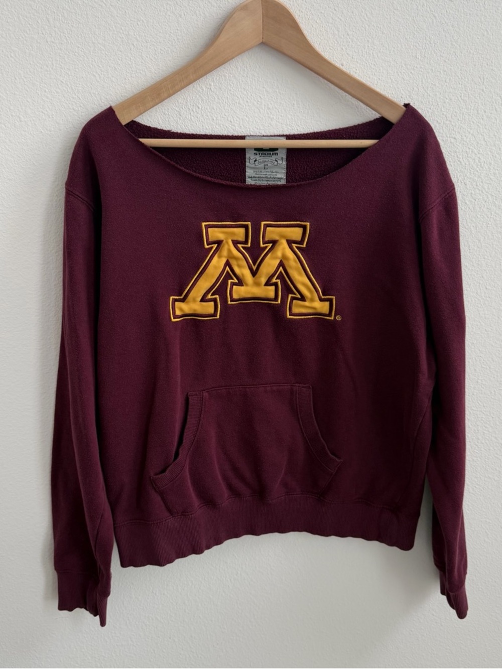 Minnesota Gophers Off the Shoulder Sweatshirt